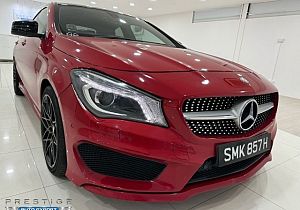 Mercedes Benz  CLA180 R18 BI Sunroof 2015 Red Revcam 
